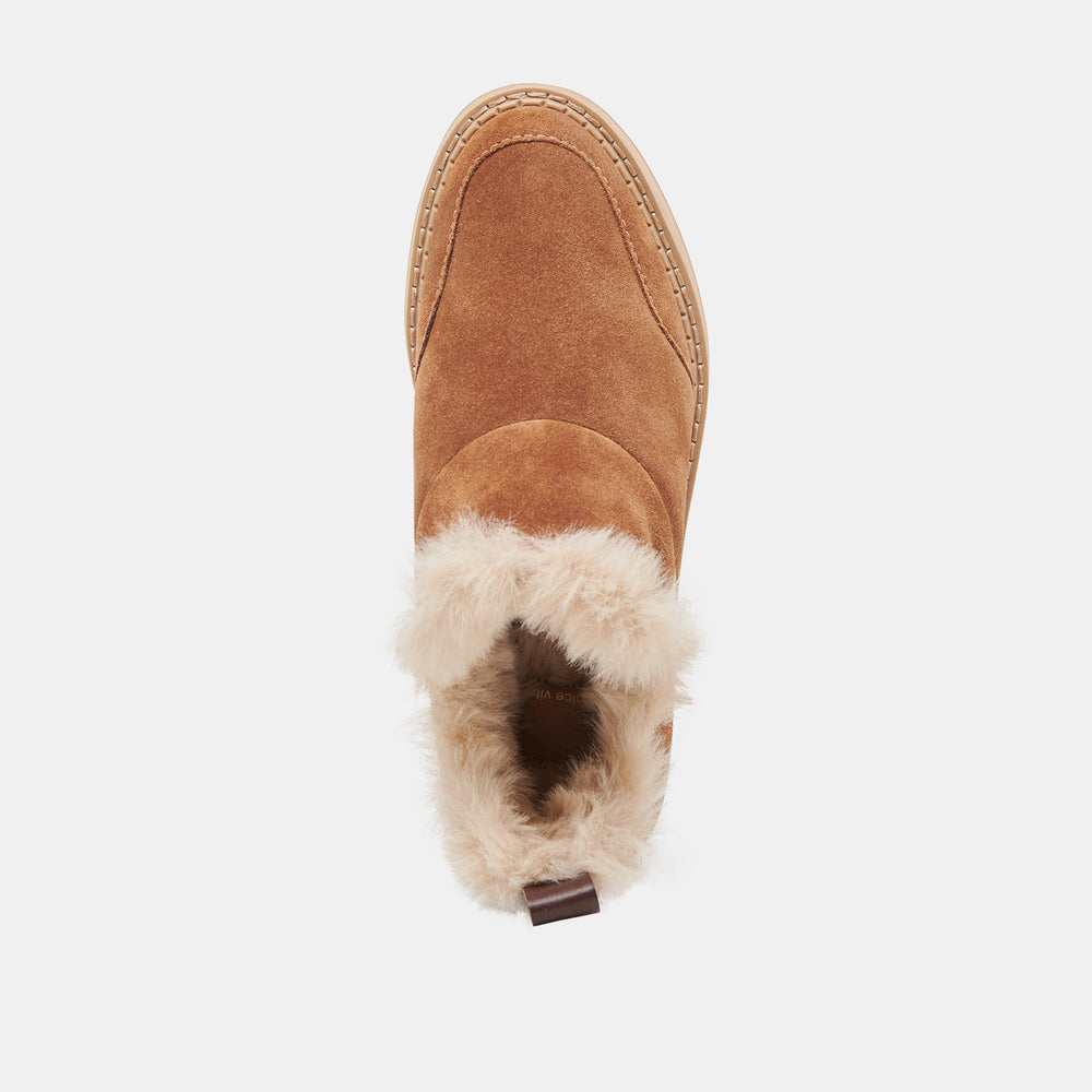 ARDY PLUSH H2O BOOTIES PECAN SUEDE | Dolce Vita Women