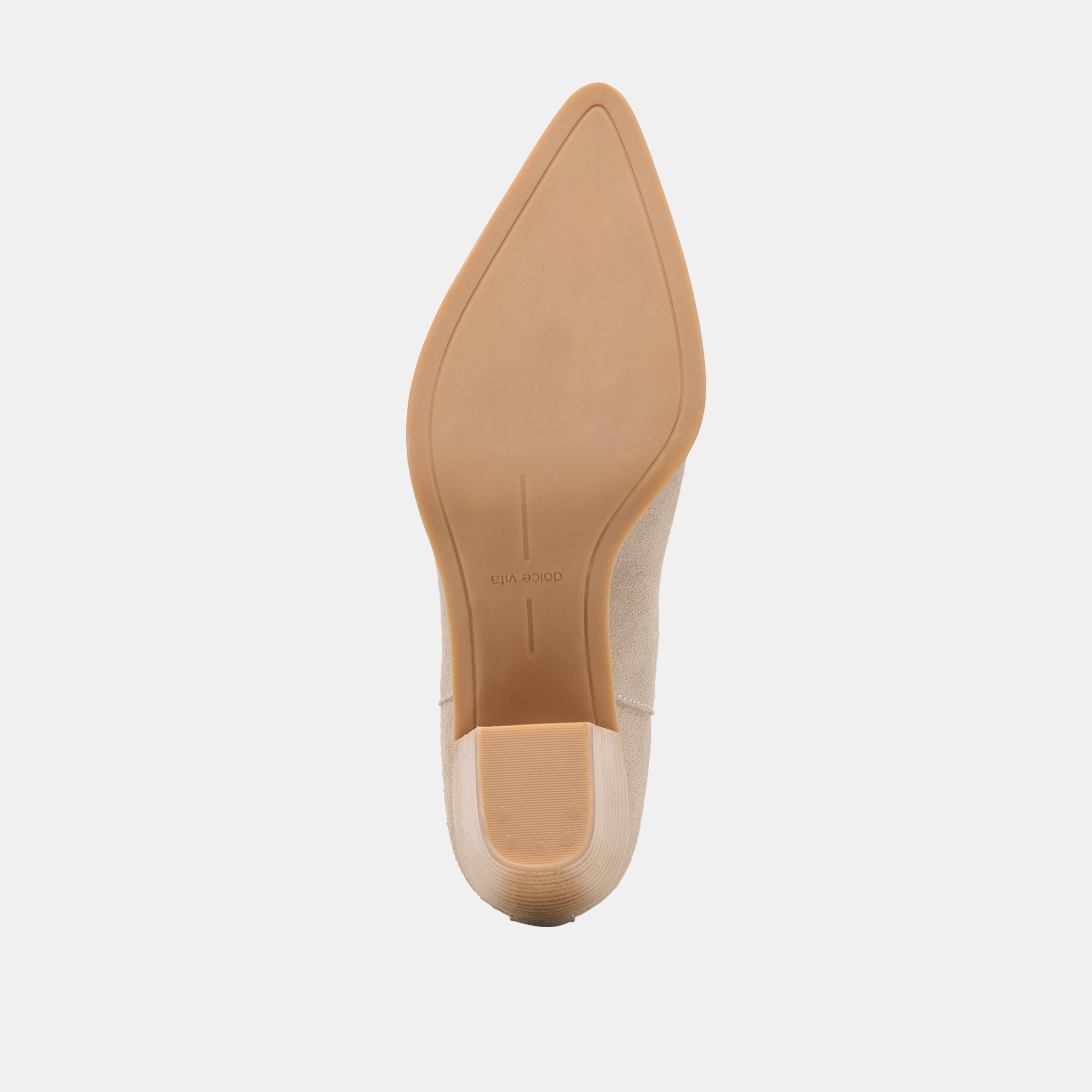 Slim Taupe Suede Booties | Women Dolce Vita