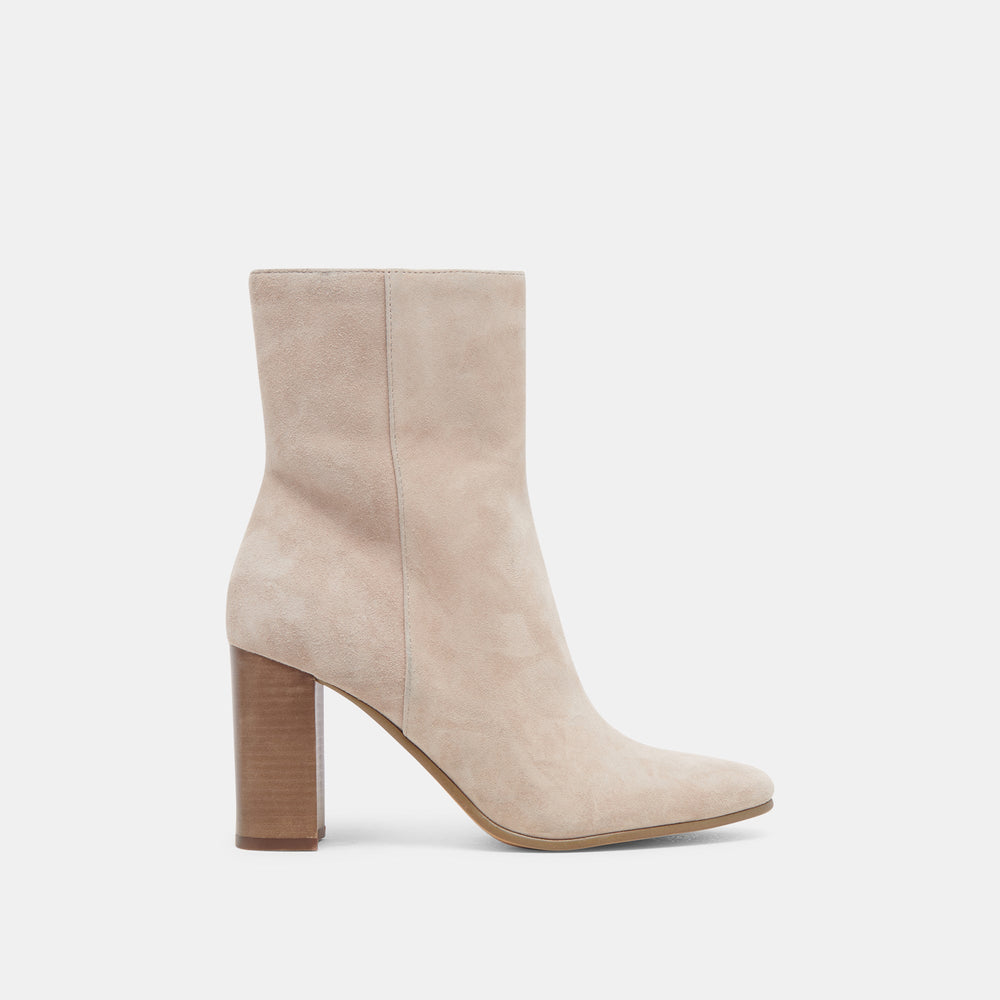 SUZY BOOTIES TAUPE SUEDE | Dolce Vita Women