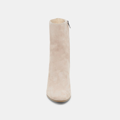 SUZY BOOTIES TAUPE SUEDE - Dolce Vita