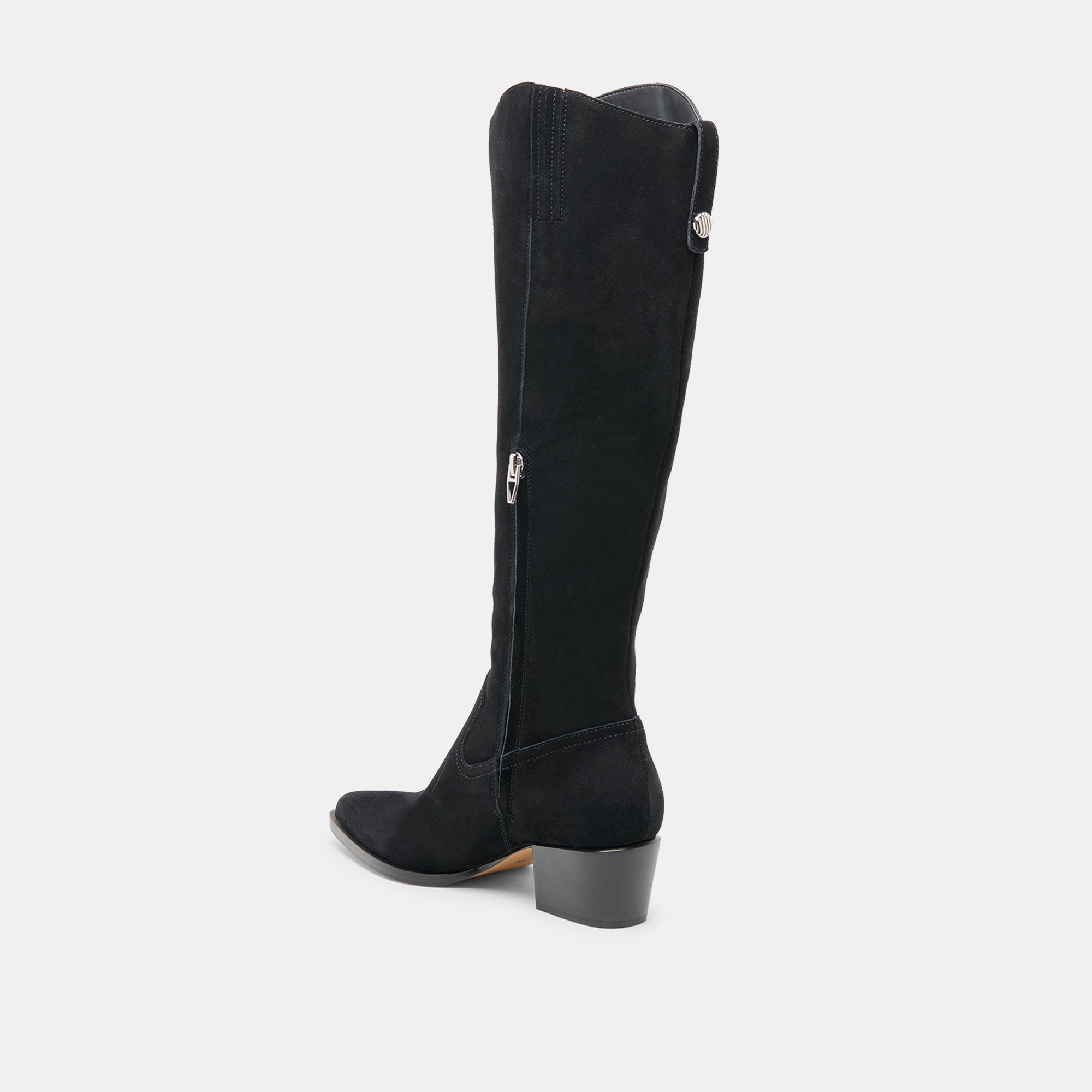 Virona H2O Waterproof Onyx Suede Boots | Women Dolce Vita