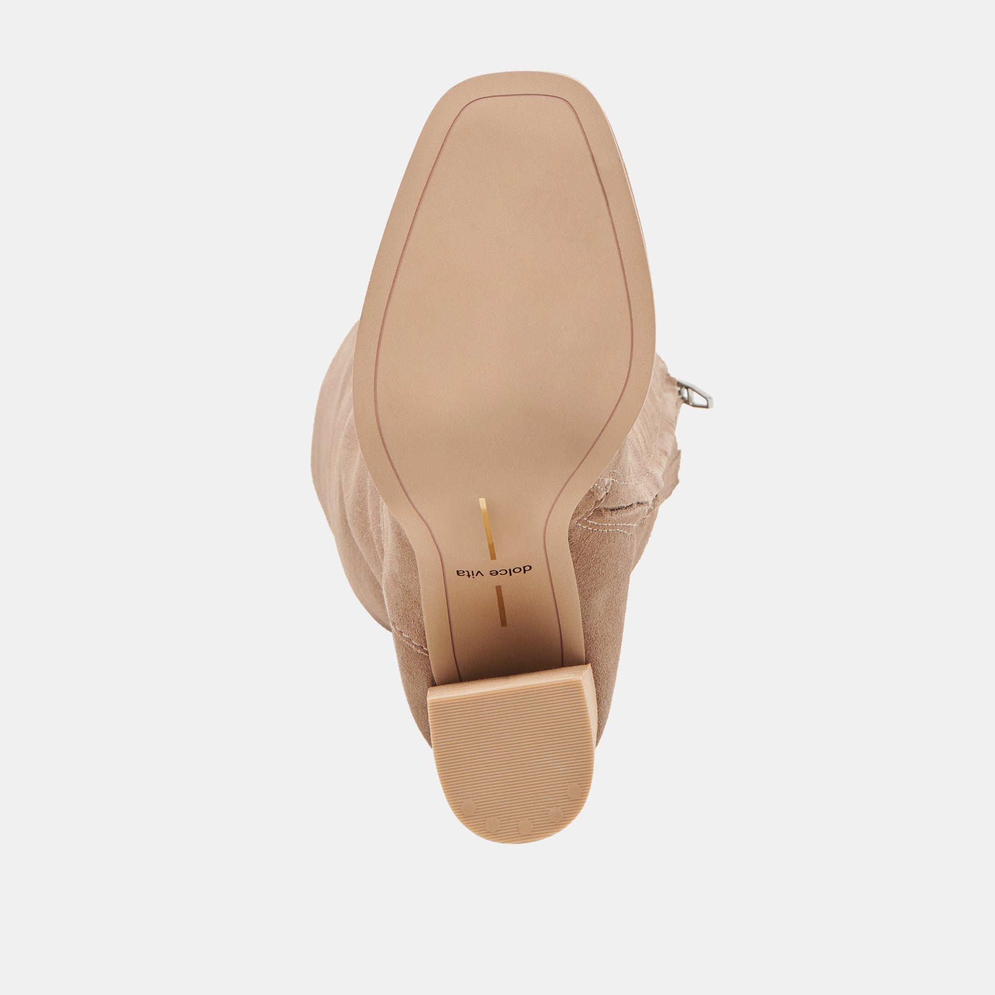 FYNN Wide Calf Boots Truffle Suede | Women Dolce Vita