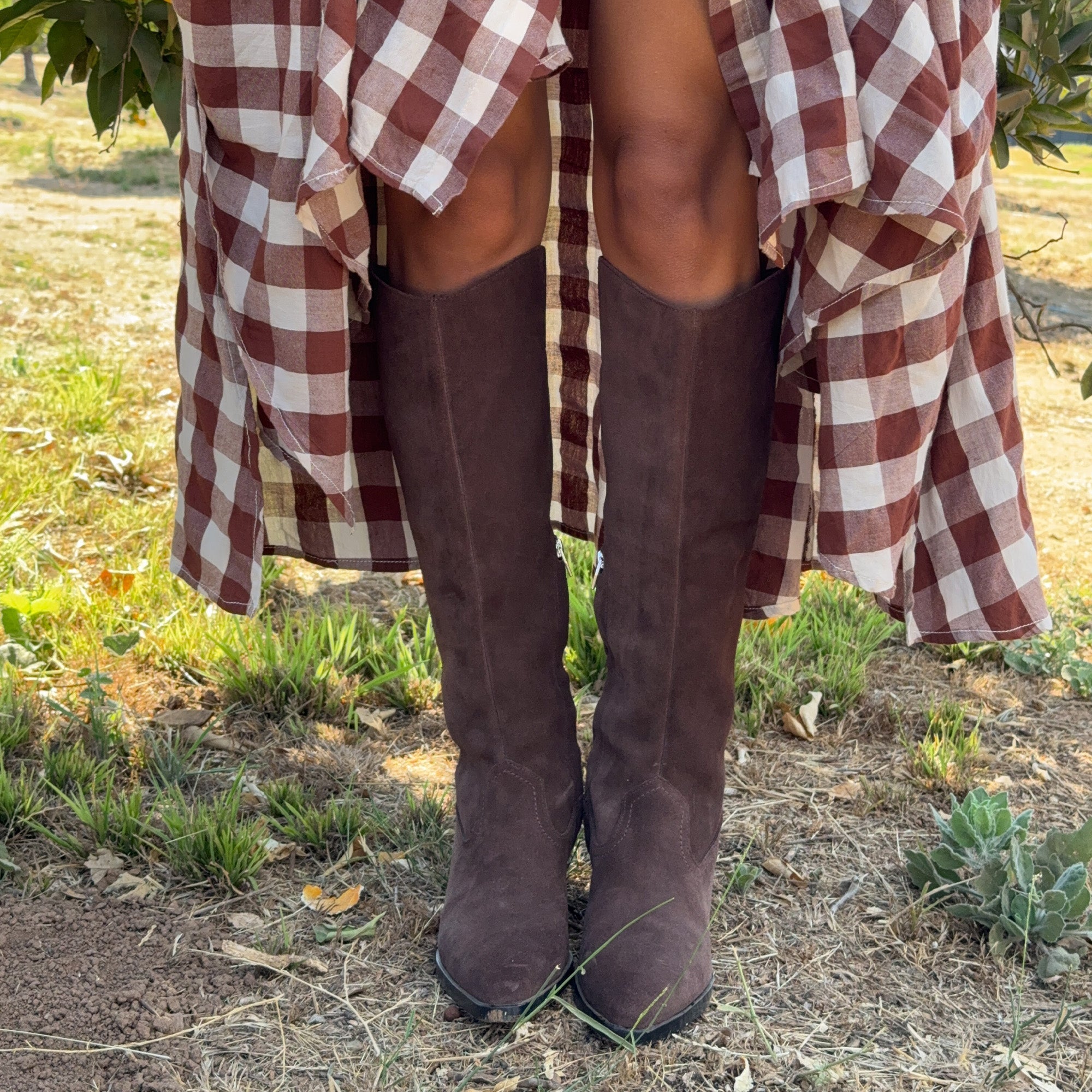 Virona H2O Waterproof Dk Brown Suede Boots | Dolce Vita Women