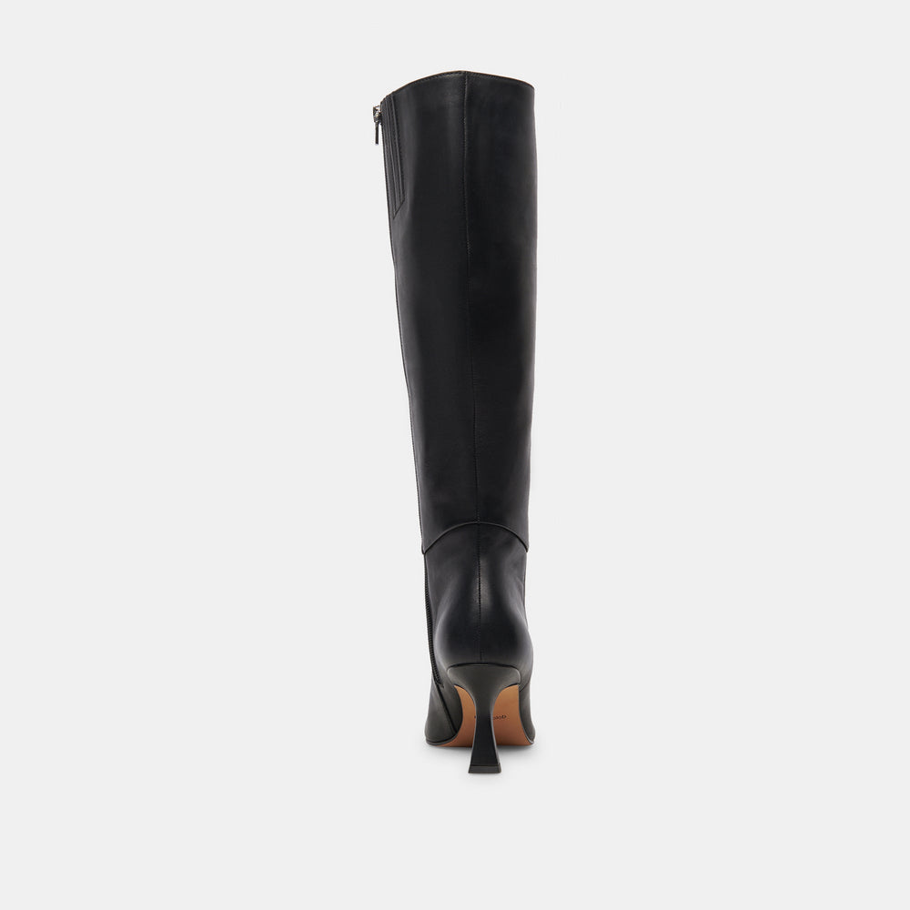 Gyra Extra Wide Calf Black Boots | Women Dolce Vita