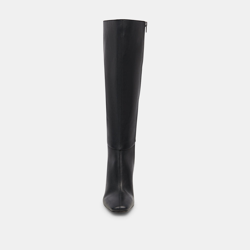 Gyra Extra Wide Calf Black Boots | Women Dolce Vita