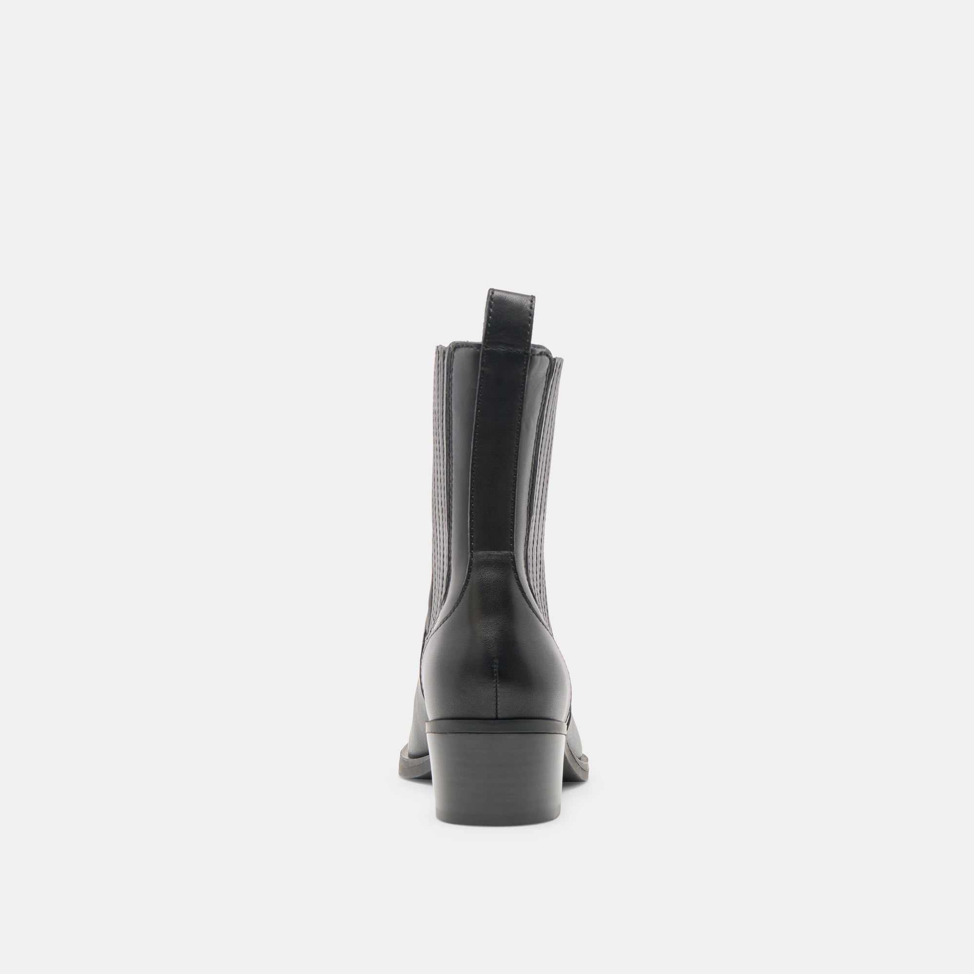 Faint H2O Waterproof Black Leather Booties | Dolce Vita Women