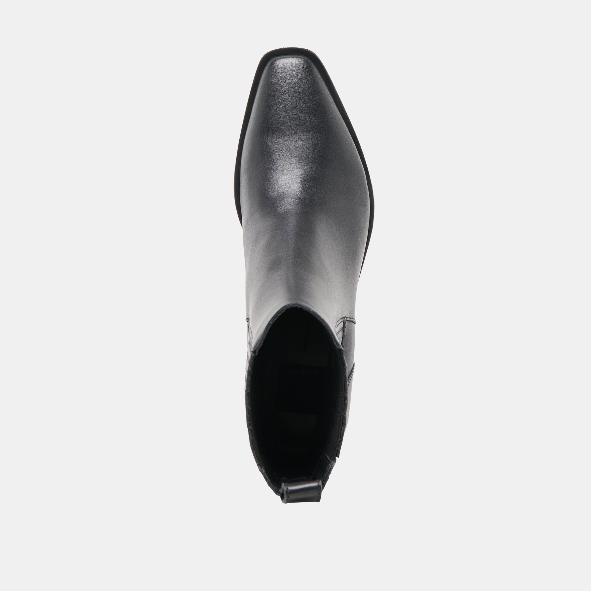 Faint H2O Waterproof Black Leather Booties | Dolce Vita Women
