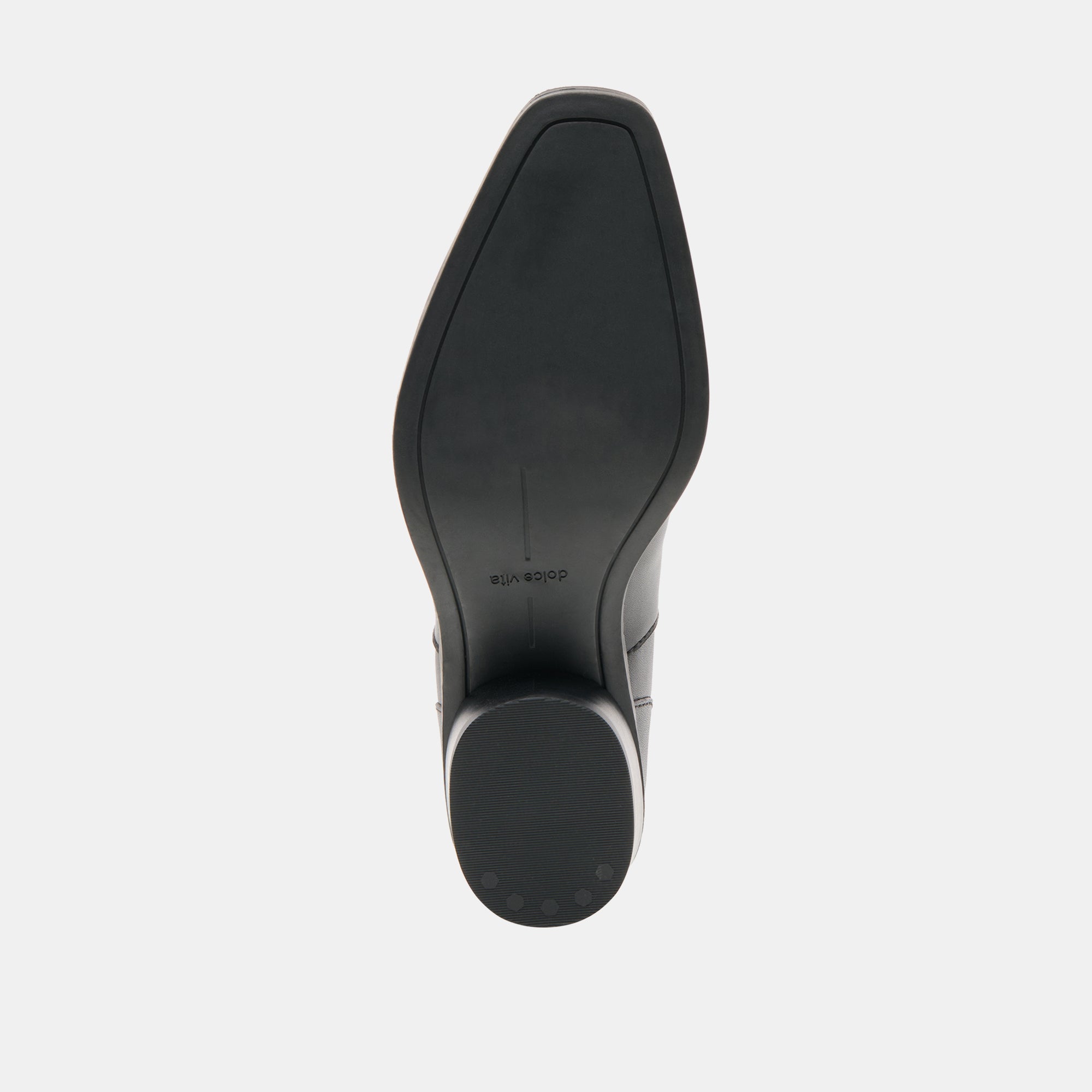 Faint H2O Waterproof Black Leather Booties | Dolce Vita Women