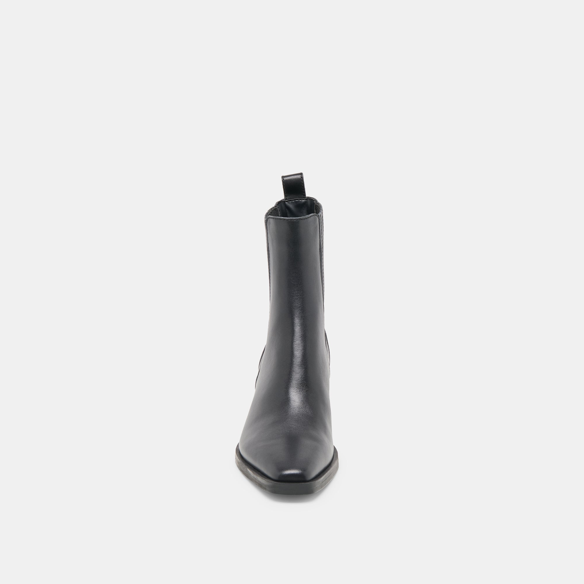 Faint H2O Waterproof Black Leather Booties | Dolce Vita Women