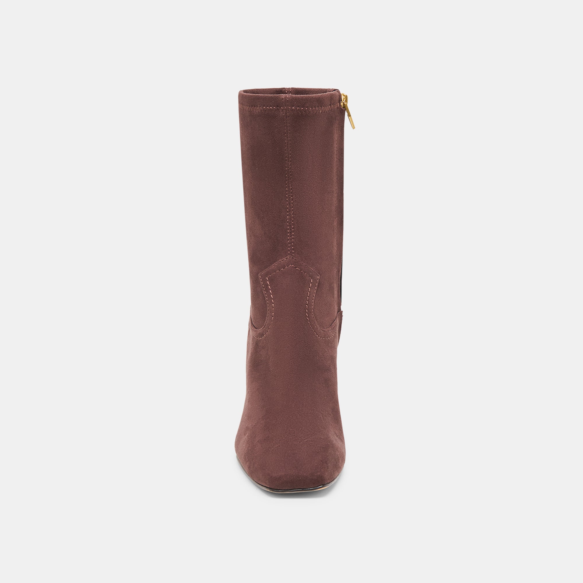 Roan Mahogany Stella Suede Boots | Women Dolce Vita
