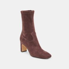 Roan Mahogany Stella Suede Boots | Women Dolce Vita