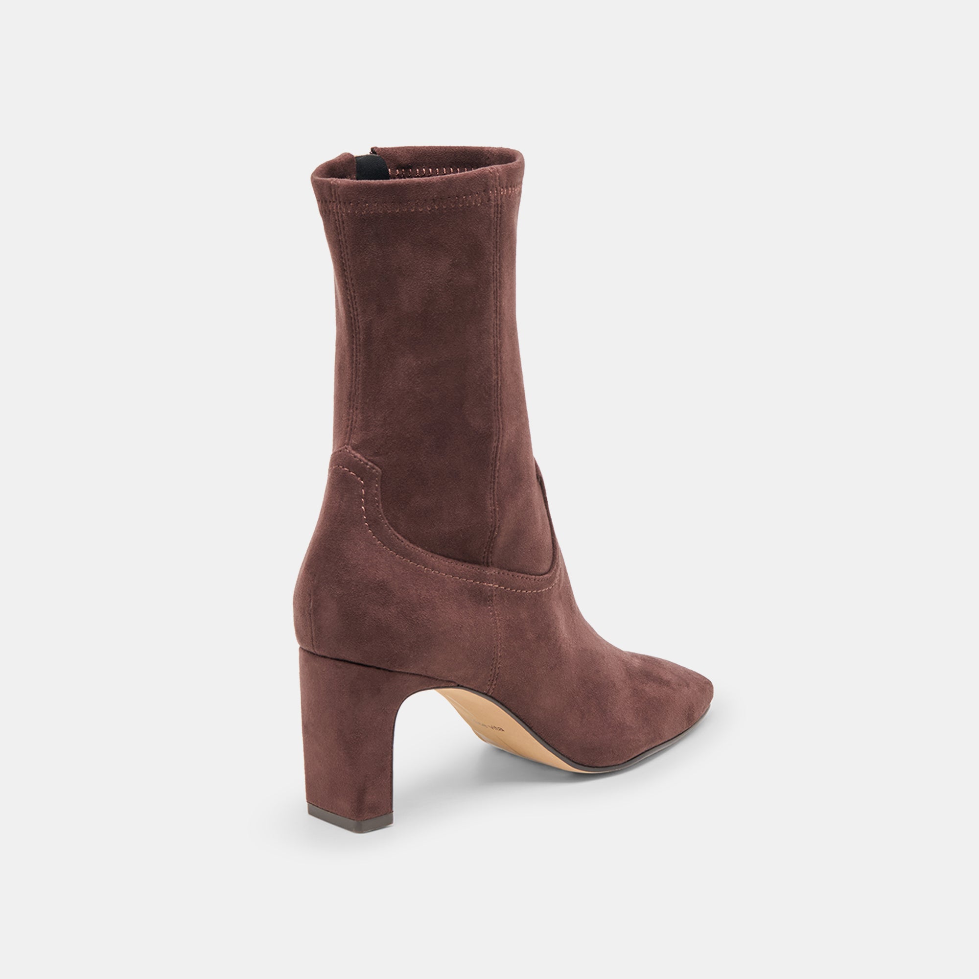 Roan Mahogany Stella Suede Boots | Women Dolce Vita