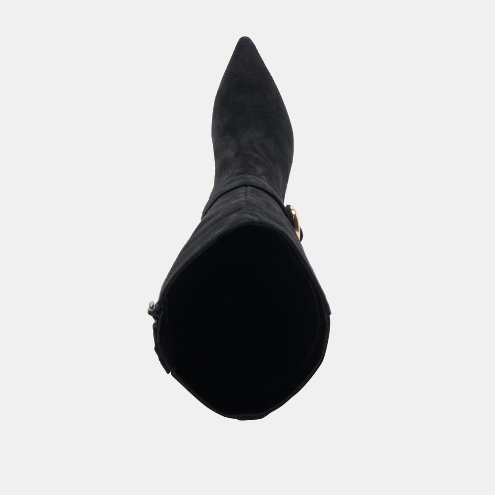 KINZY BOOTS ONYX SUEDE | Dolce Vita Women