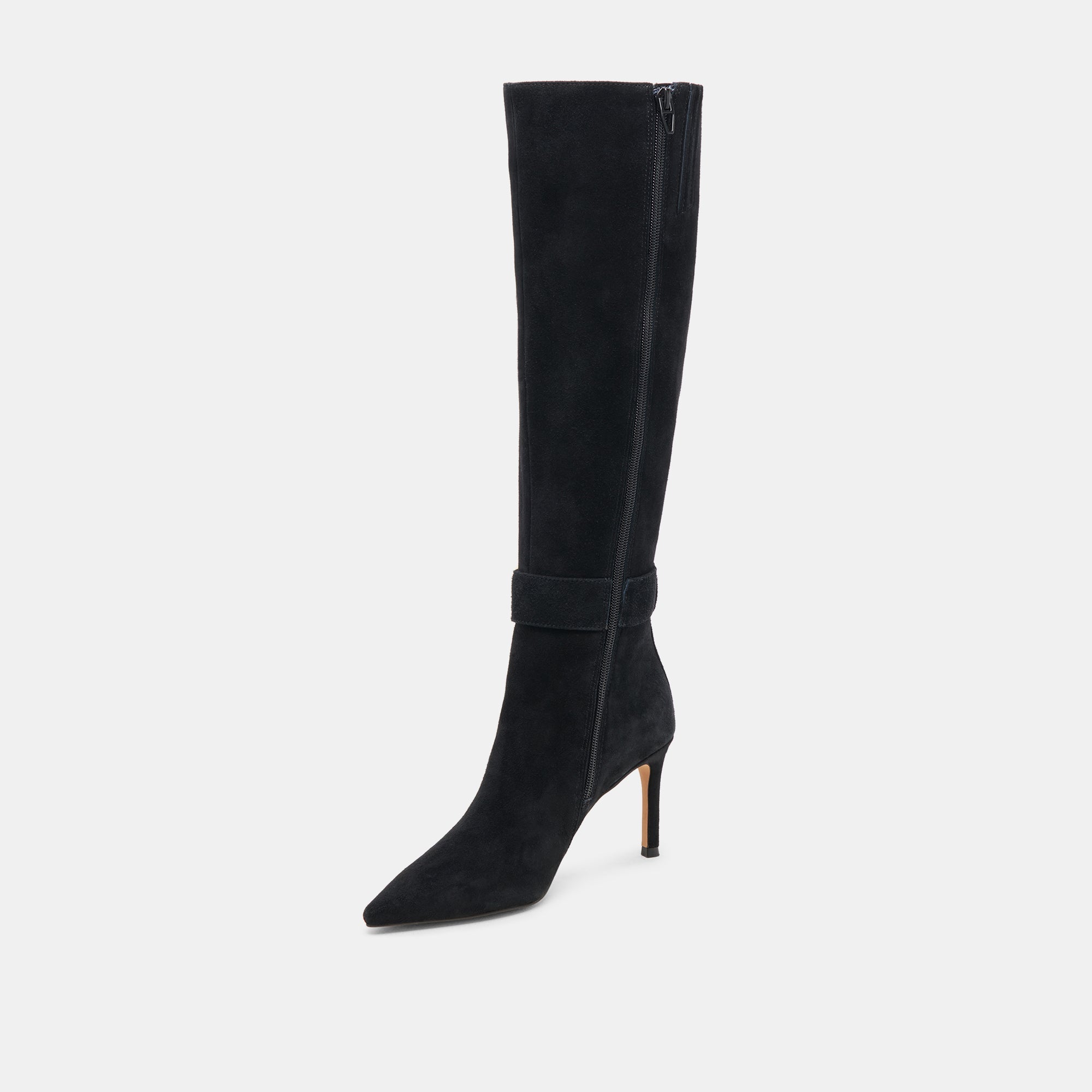 KINZY BOOTS ONYX SUEDE | Dolce Vita Women