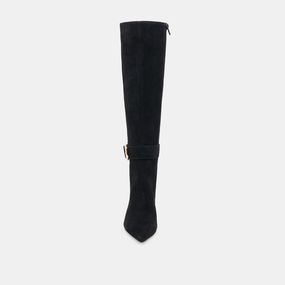 KINZY BOOTS ONYX SUEDE | Dolce Vita Women