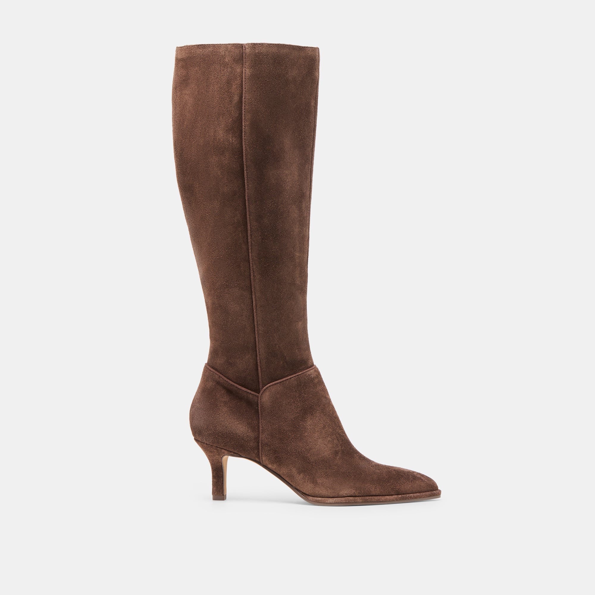 Aldy Dk Brown Suede Boots | Dolce Vita Women