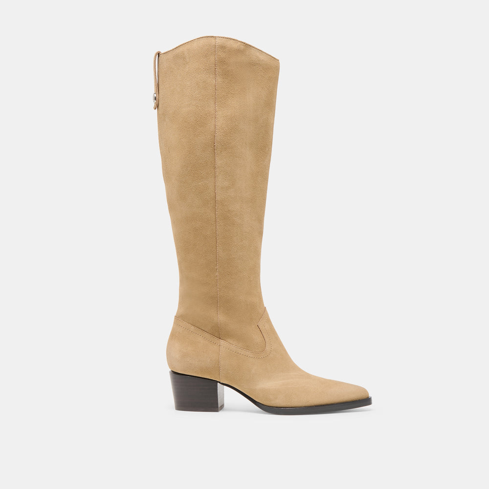 Virona H2O Waterproof Dk Taupe Suede Boots | Dolce Vita Women