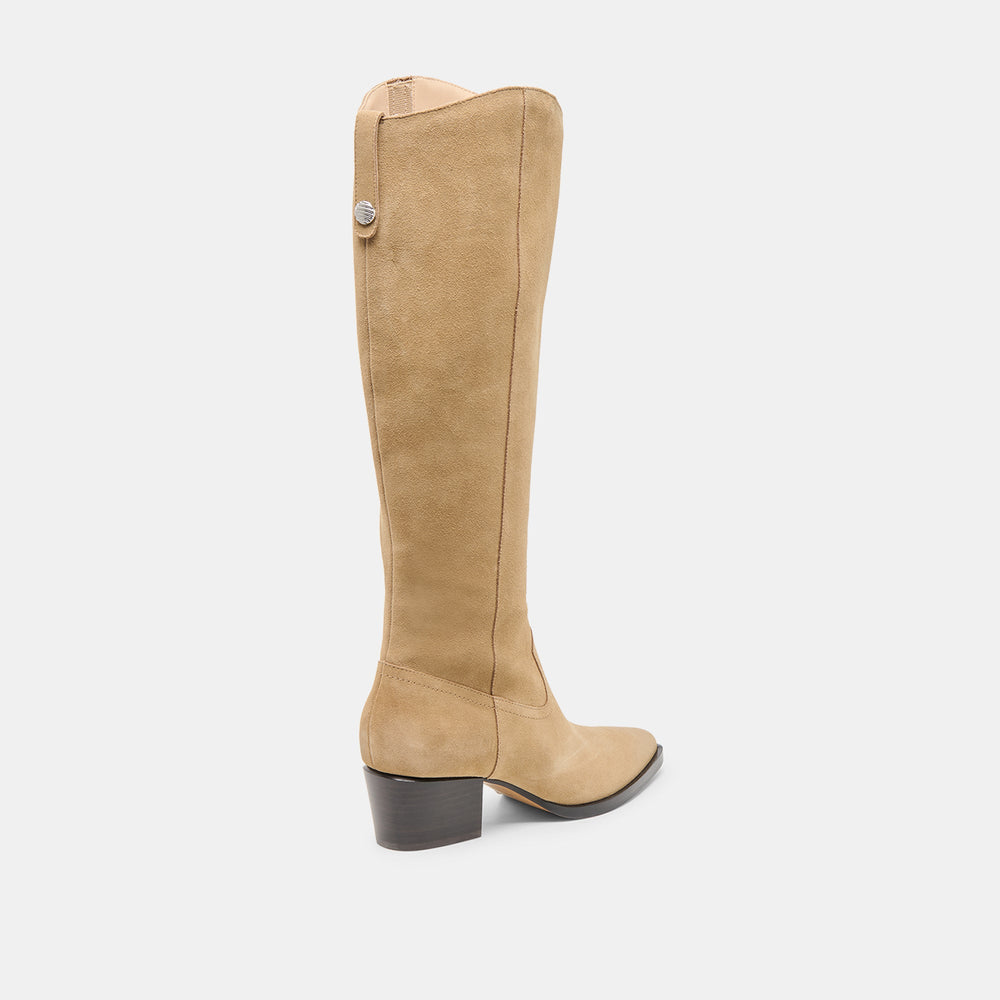 Virona H2O Waterproof Dk Taupe Suede Boots | Dolce Vita Women