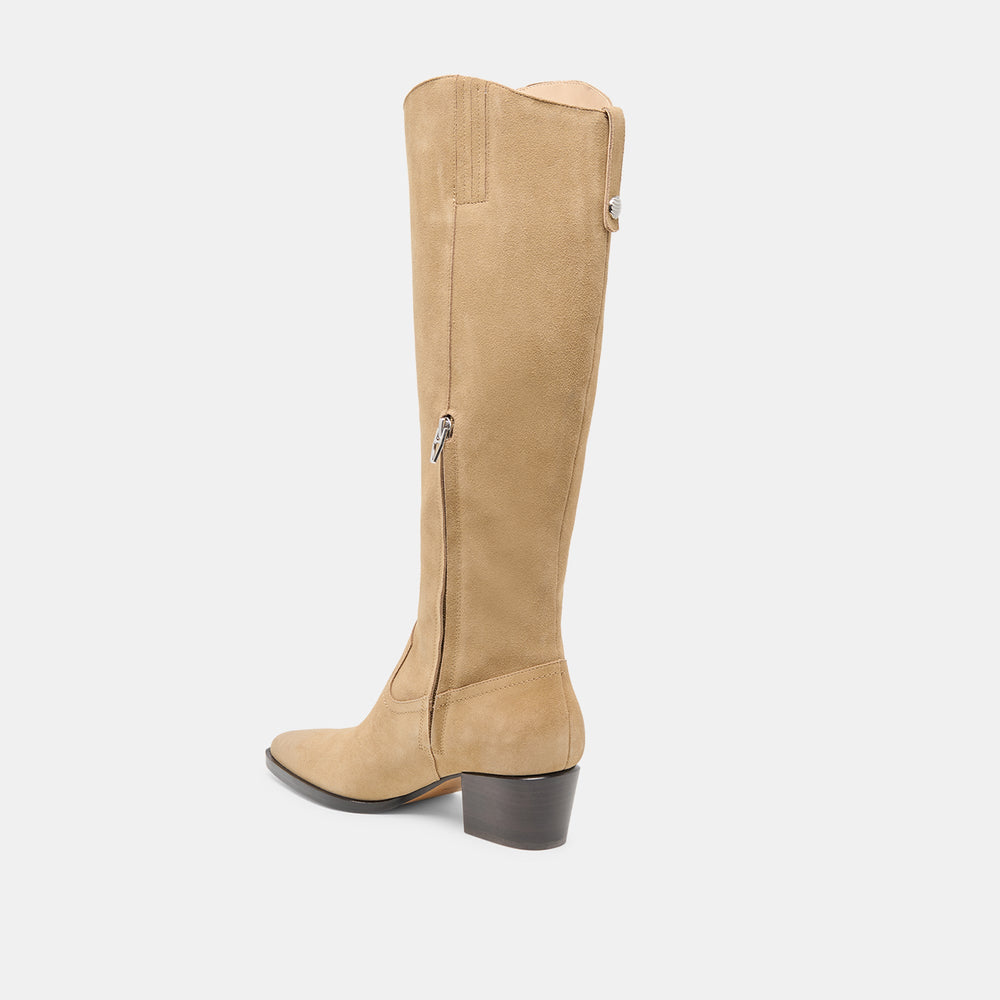 Virona H2O Waterproof Dk Taupe Suede Boots | Dolce Vita Women