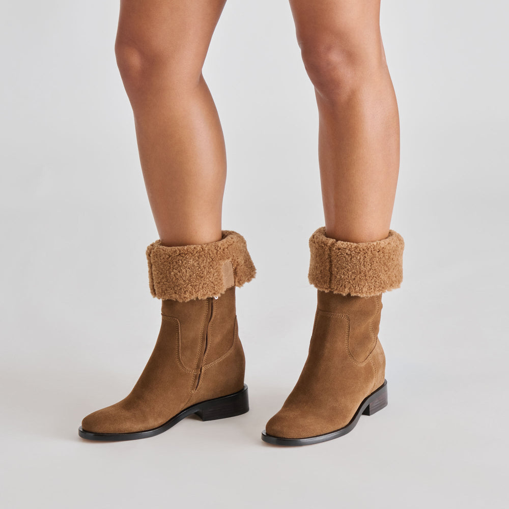 Kedra H2O Chestnut Suede Boots | Dolce Vita Women