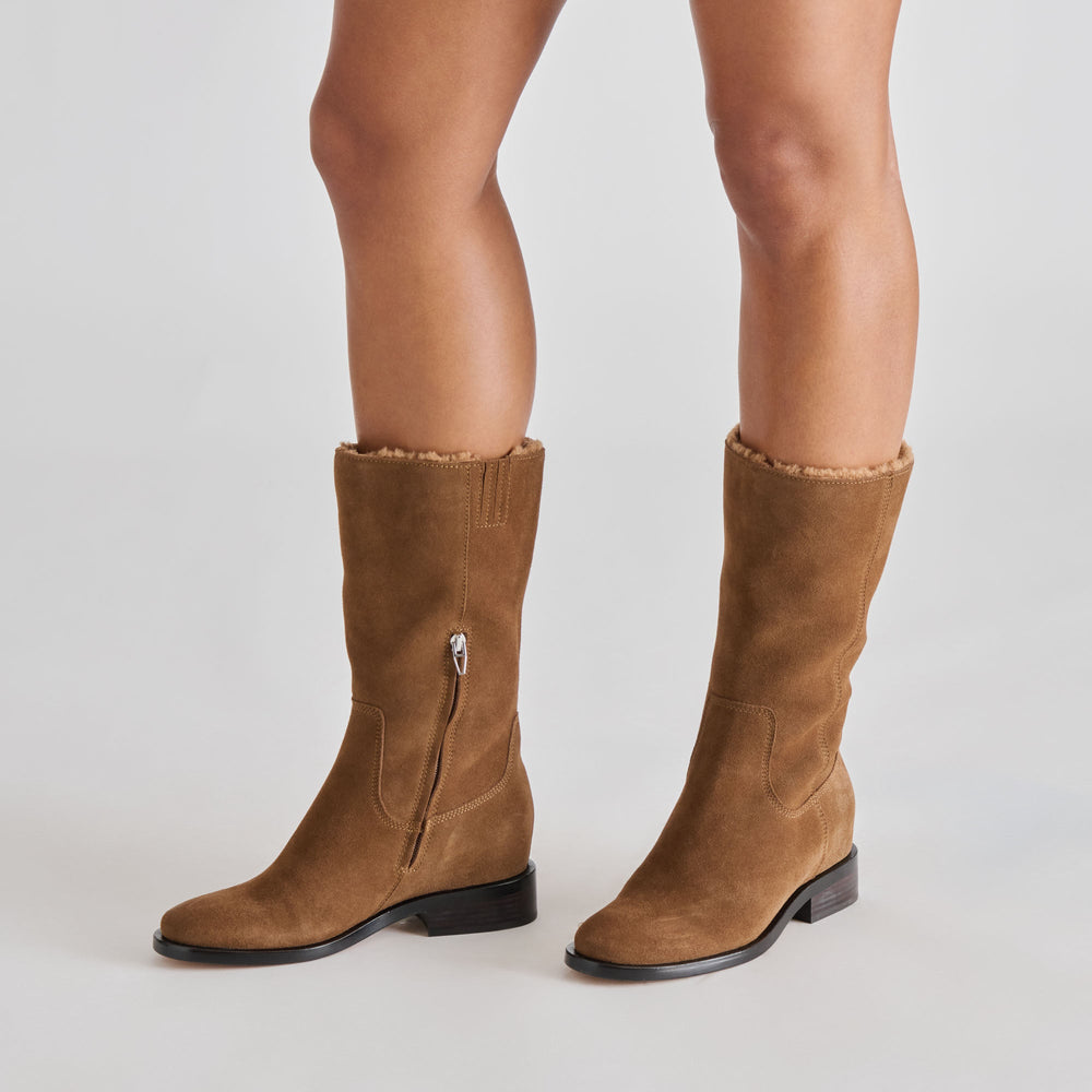 Kedra H2O Chestnut Suede Boots | Dolce Vita Women