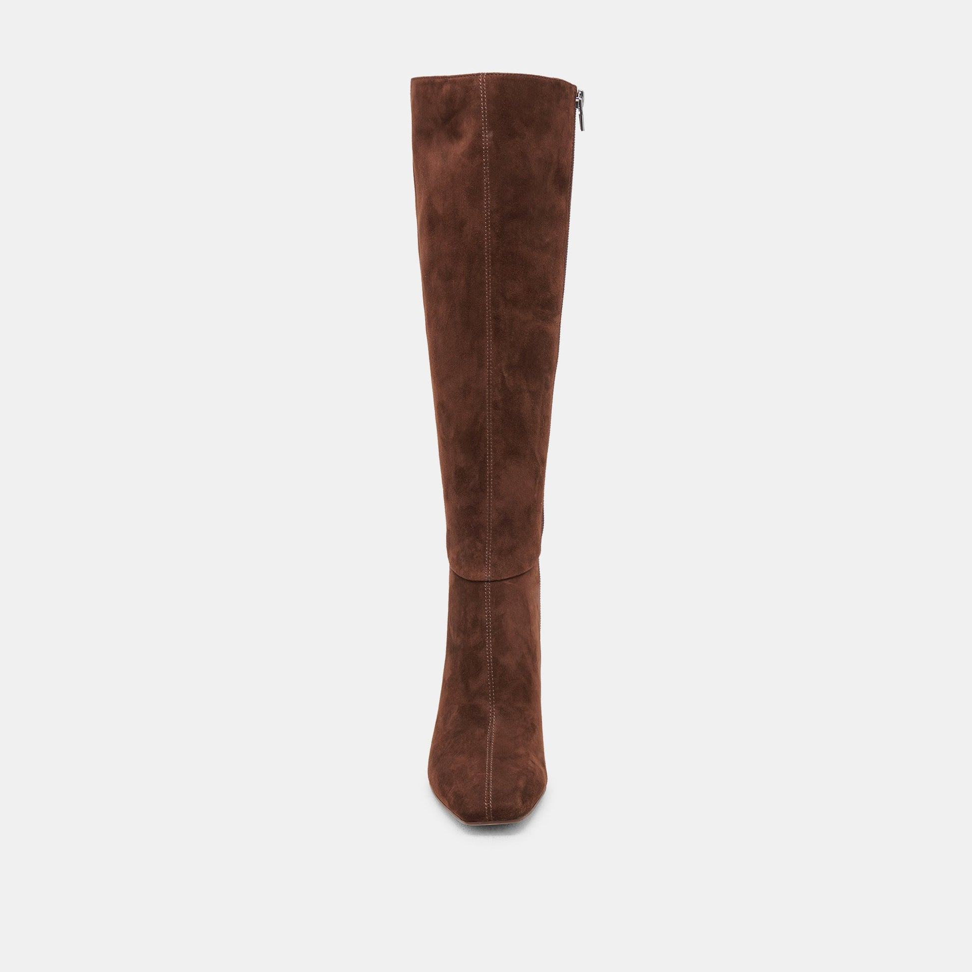 GYRA BOOTS DK BROWN SUEDE - Dolce Vita