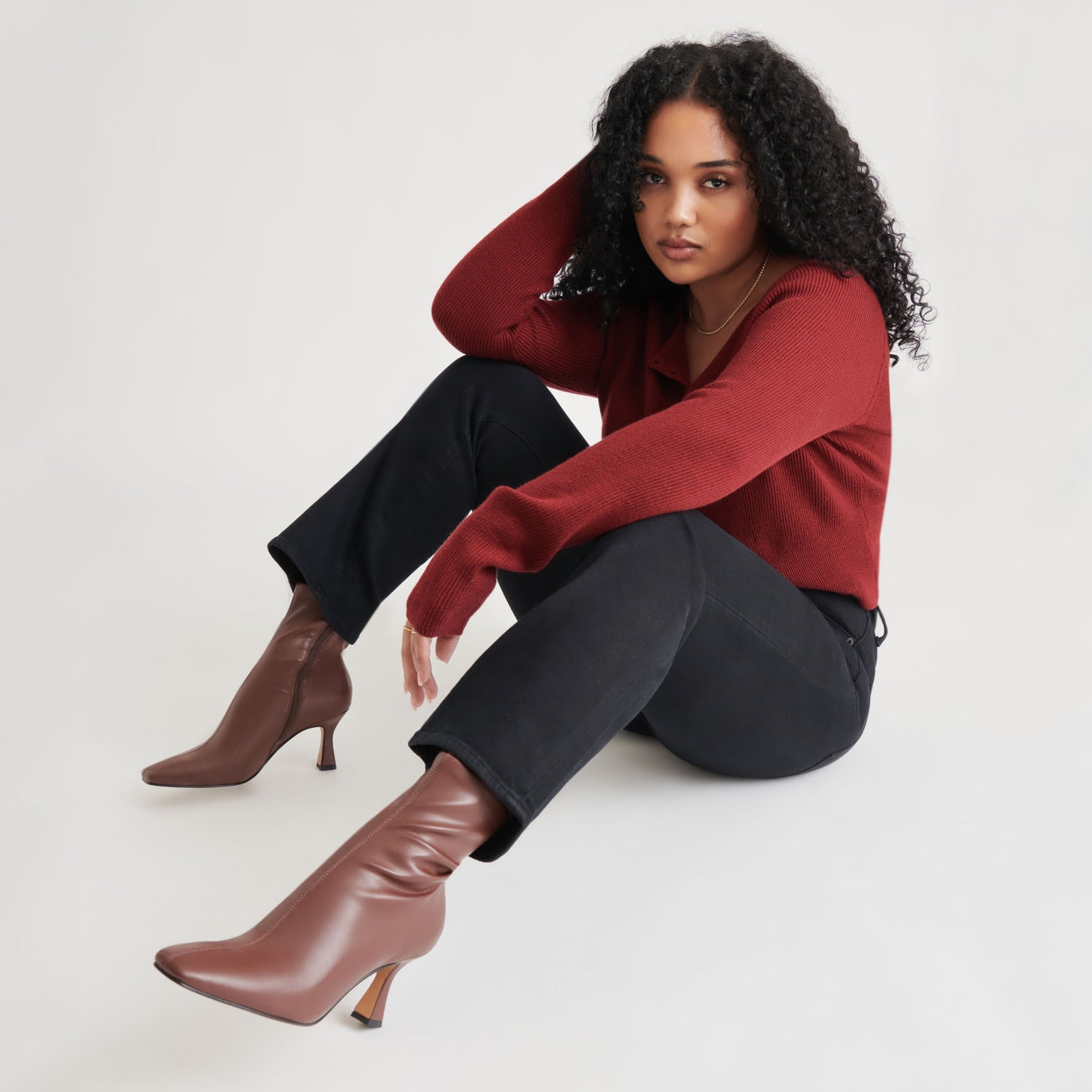 GLAMOR BOOTS CHOCOLATE STELLA | Dolce Vita Women