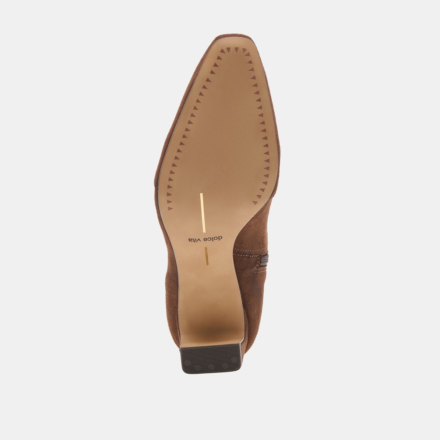 Anika Dk Brown Stella Suede Boots - Dolce Vita