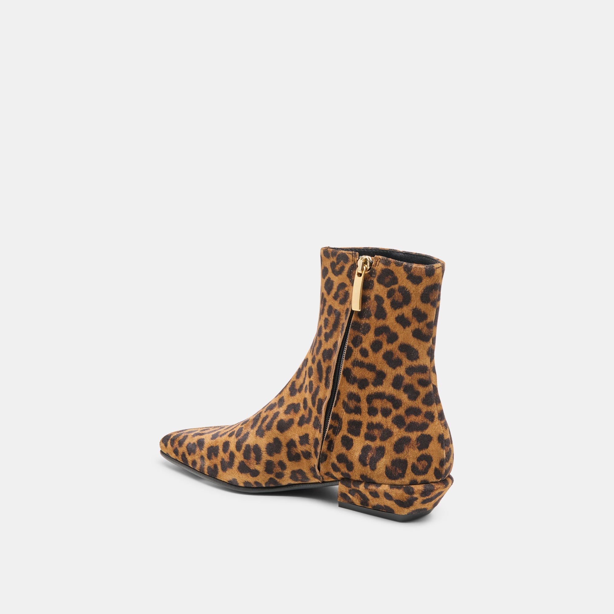 Joanie Leopard Printed Suede Booties | Dolce Vita Women
