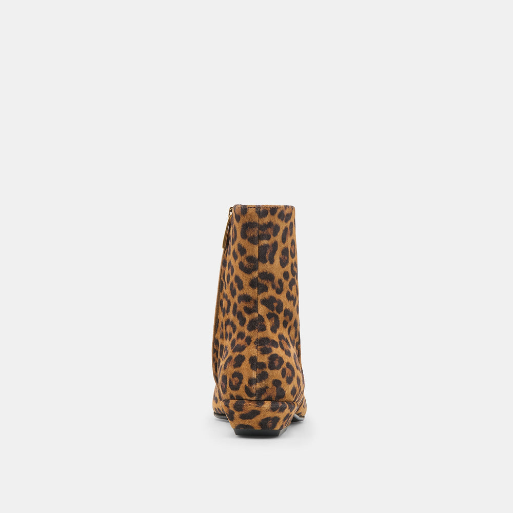 Joanie Leopard Printed Suede Booties | Dolce Vita Women