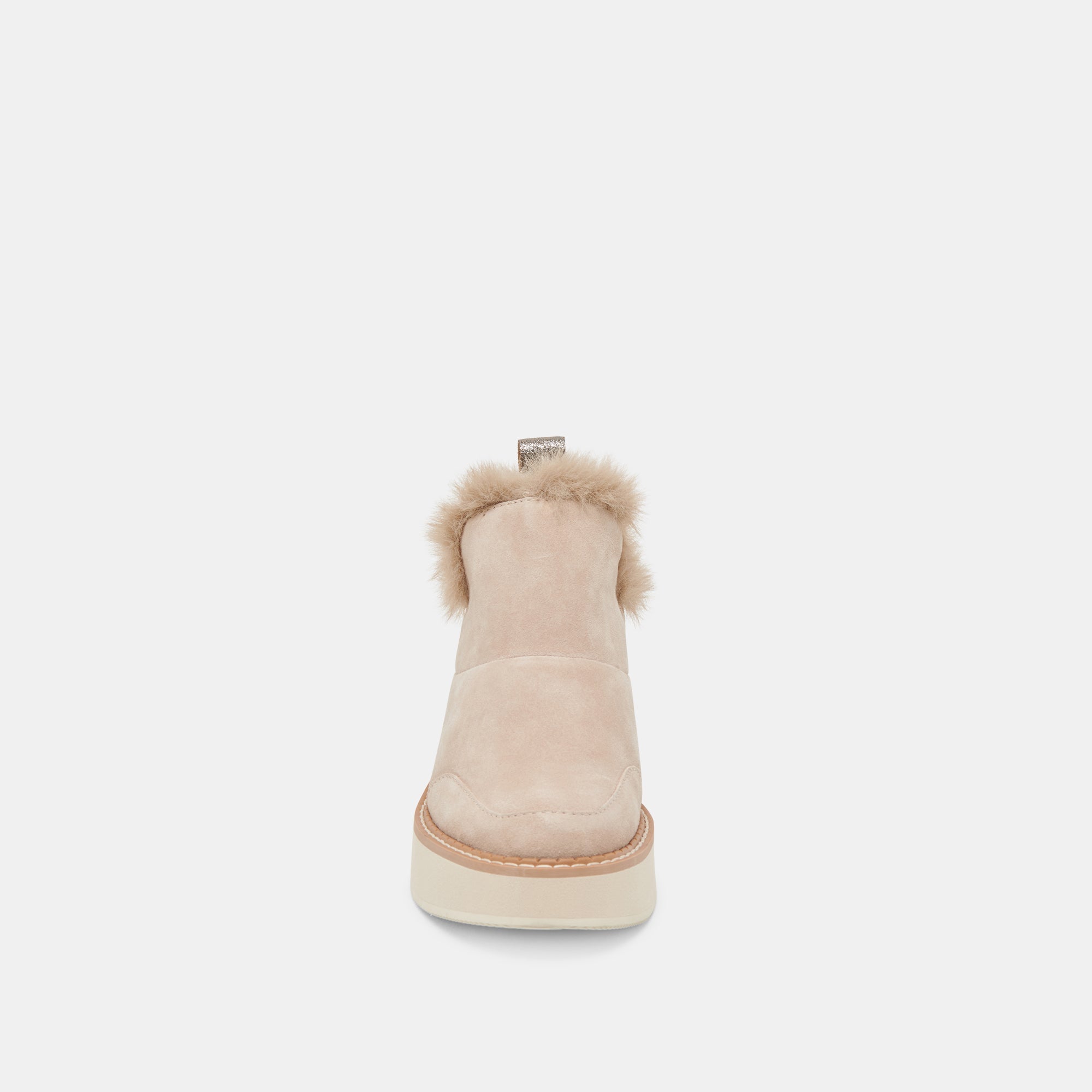 ARDY PLUSH H2O BOOTIES TAUPE SUEDE | Women Dolce Vita