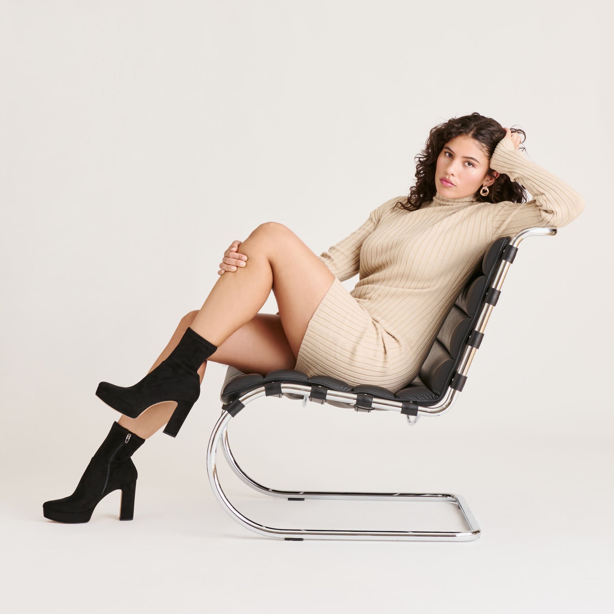 Chasly Onyx Stella Suede Boots | Women Dolce Vita