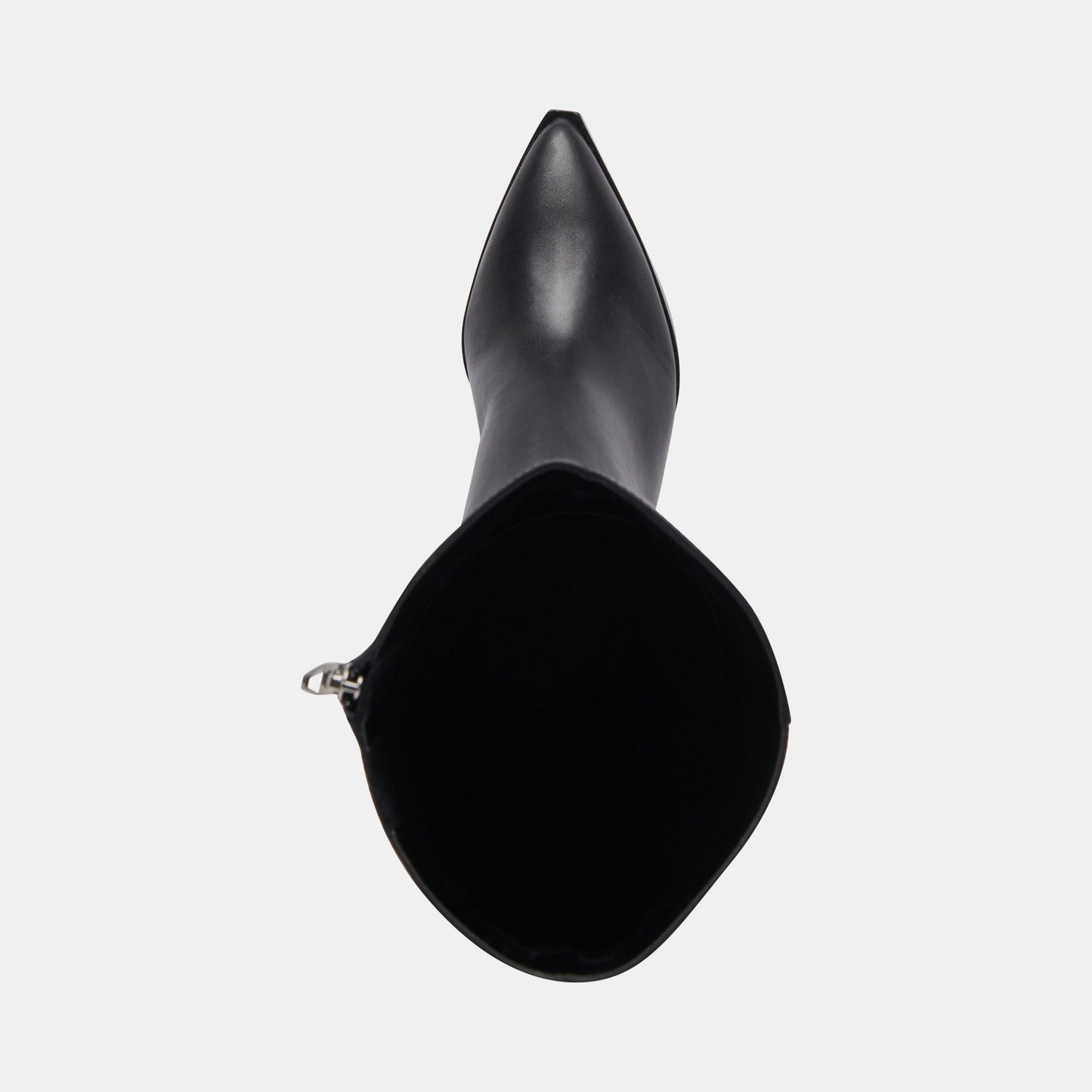 Auggie Black Leather Narrow Calf Boots - Dolce Vita