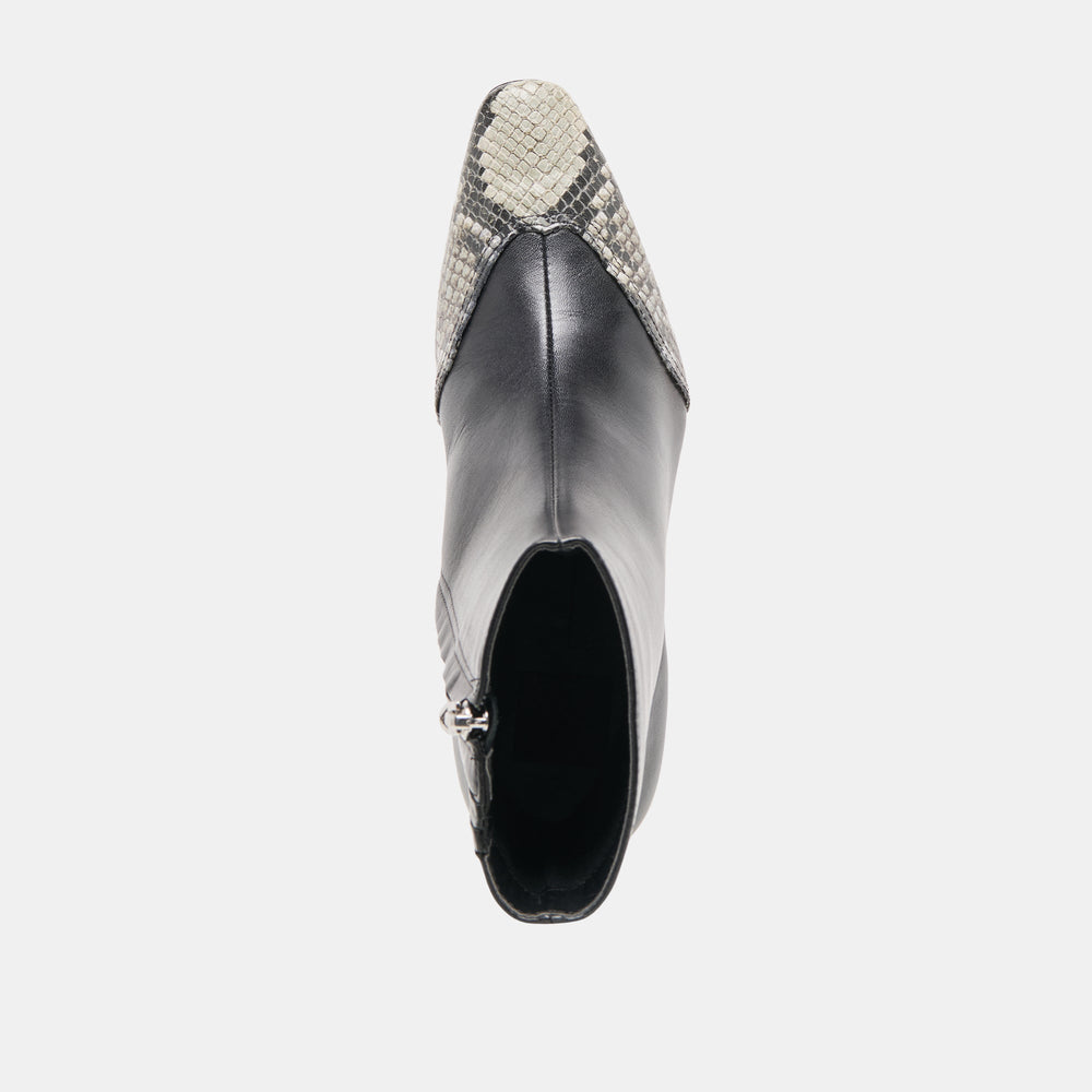 Anika Black Multi Leather Boots | Dolce Vita Women