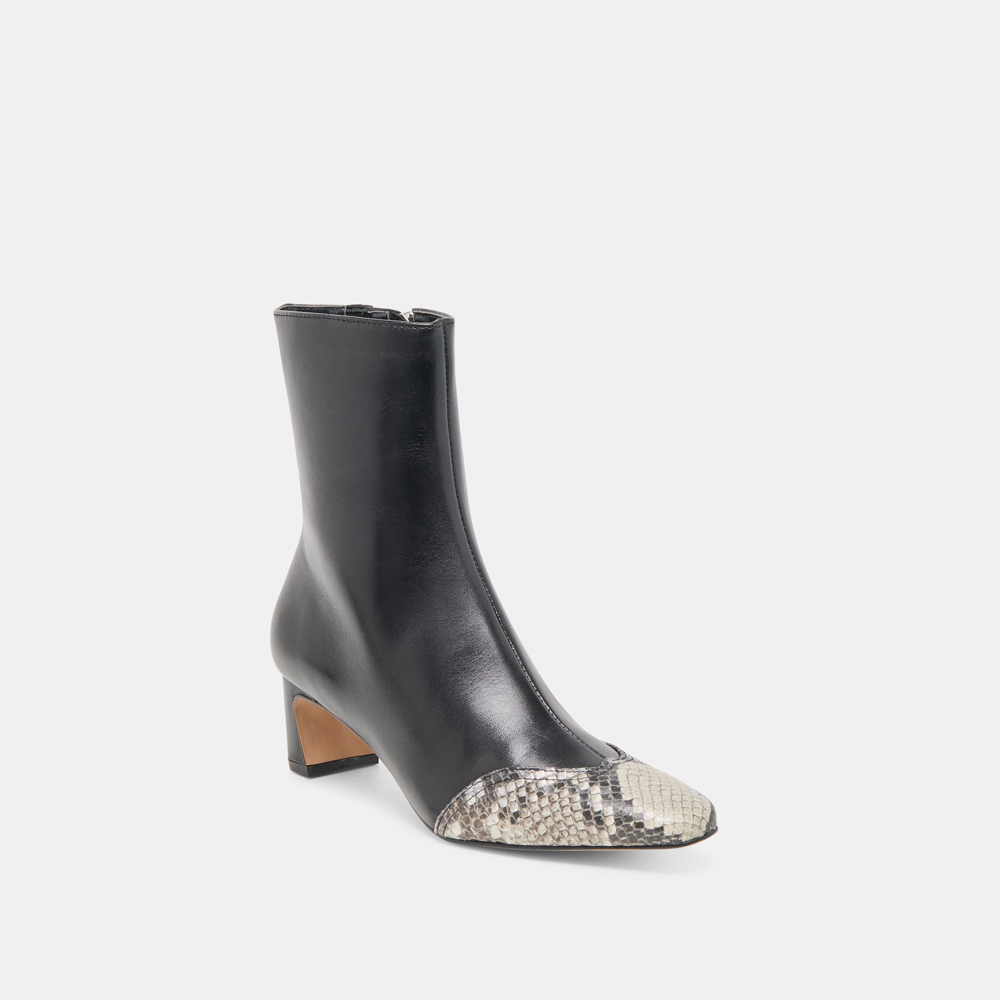Anika Black Multi Leather Boots | Dolce Vita Women