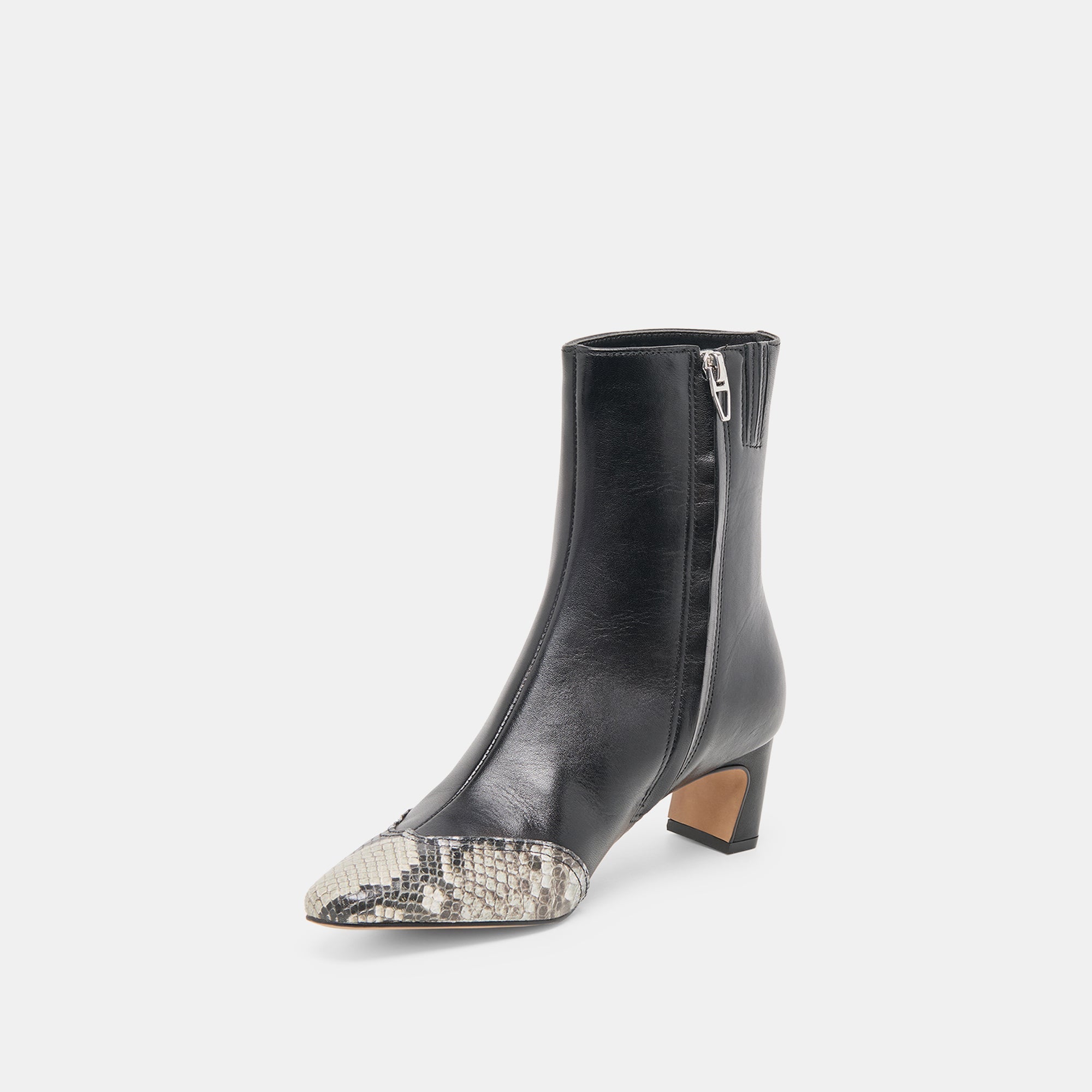 Anika Black Multi Leather Boots | Dolce Vita Women