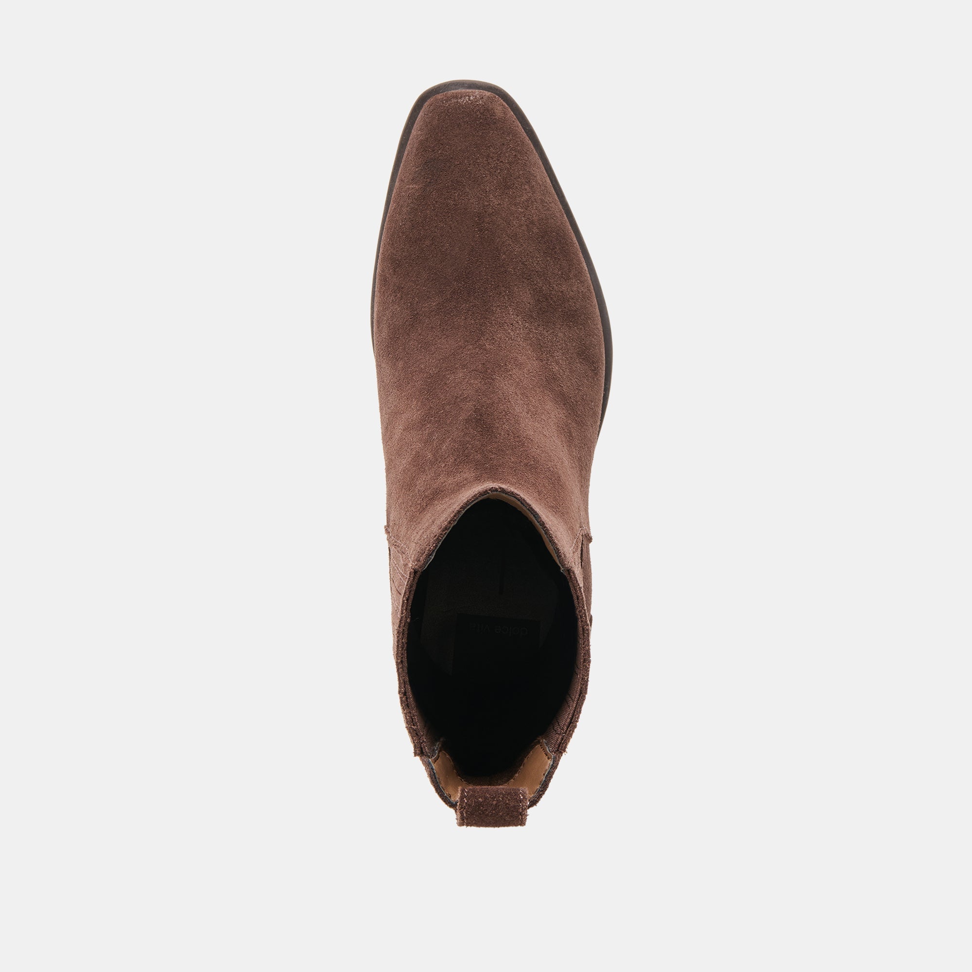 Faint H2O Waterproof Dk Brown Suede Booties | Dolce Vita Women