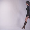Hudsin Mahogany Suede Boots | Women Dolce Vita