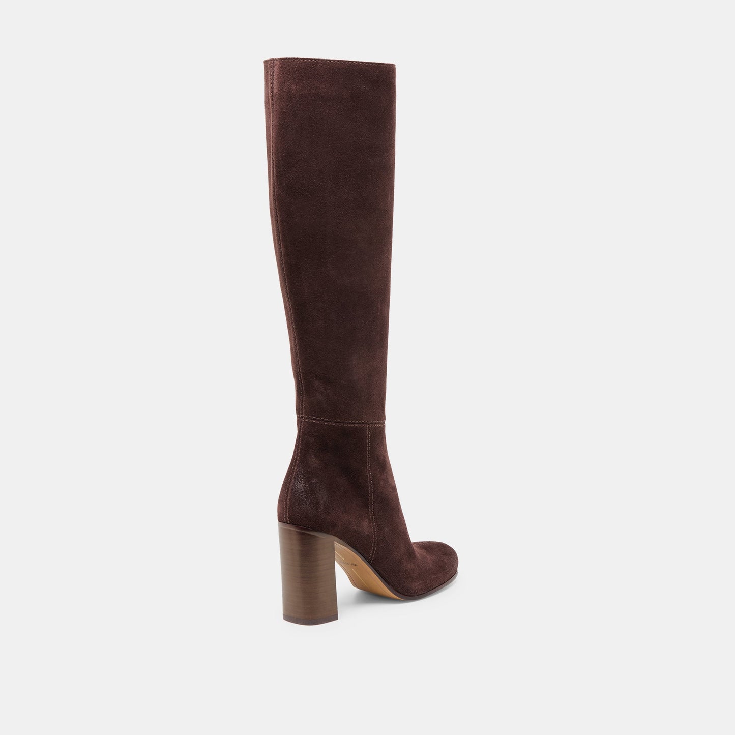 Hudsin Mahogany Suede Boots - Dolce Vita