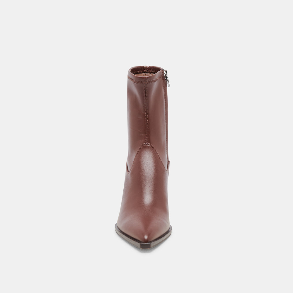 ARYA WIDE CALF BOOTS CHOCOLATE LEATHER | Women Dolce Vita