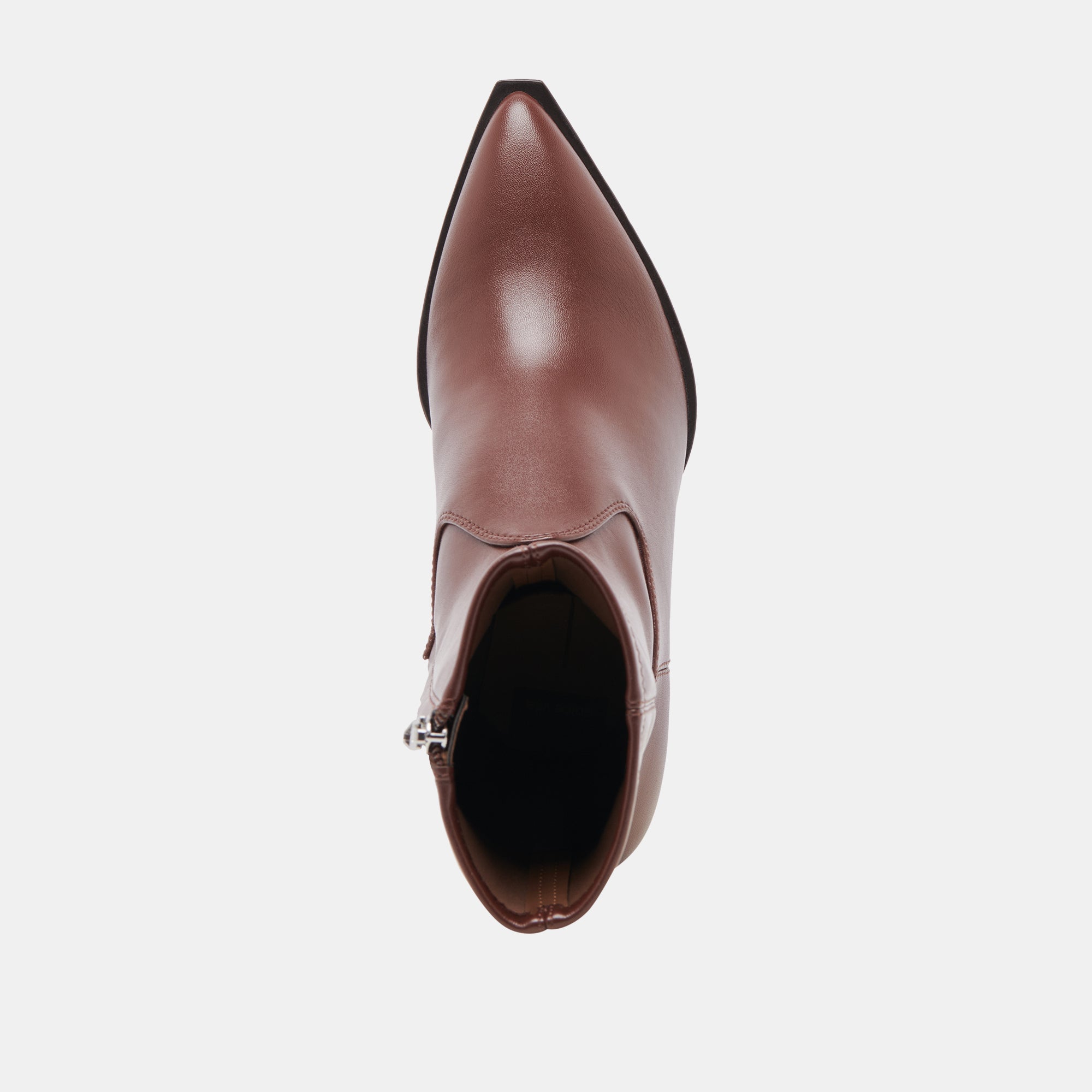 ARYA WIDE CALF BOOTS CHOCOLATE LEATHER | Women Dolce Vita