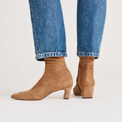 Anika Lt Brown Stella Suede Boots | Women Dolce Vita