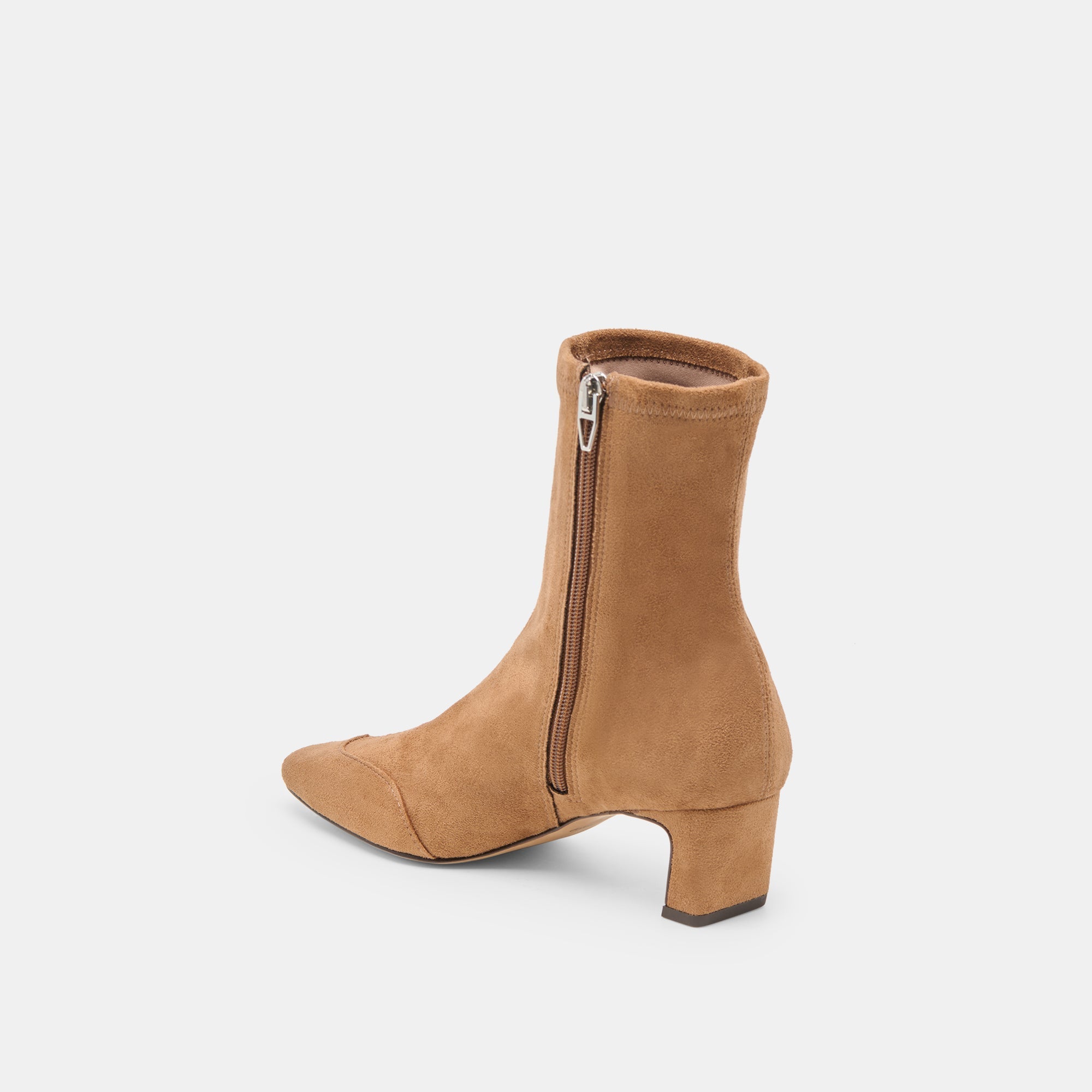 Anika Lt Brown Stella Suede Boots | Women Dolce Vita