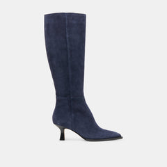 Auggie Navy Suede Boots | Dolce Vita Women