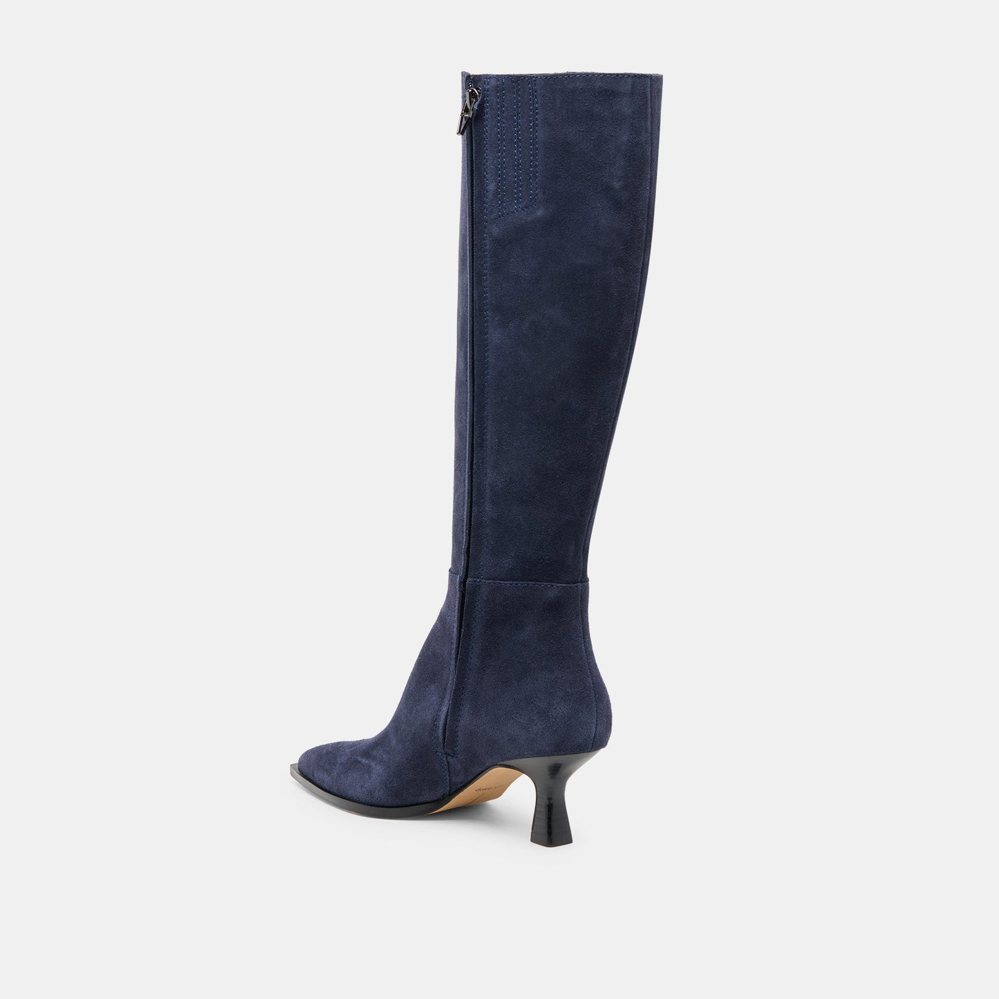 Auggie Navy Suede Boots - Dolce Vita
