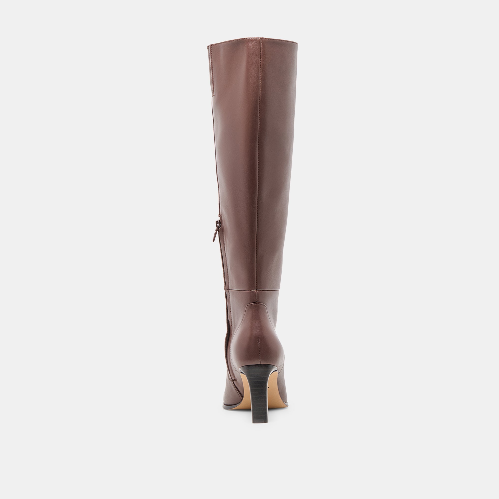 Emmi Chocolate Leather Boots | Women Dolce Vita