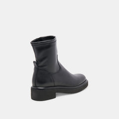 Simaya H2O Wide Black Leather Boots | Dolce Vita Women