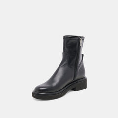 Simaya H2O Wide Black Leather Boots | Dolce Vita Women