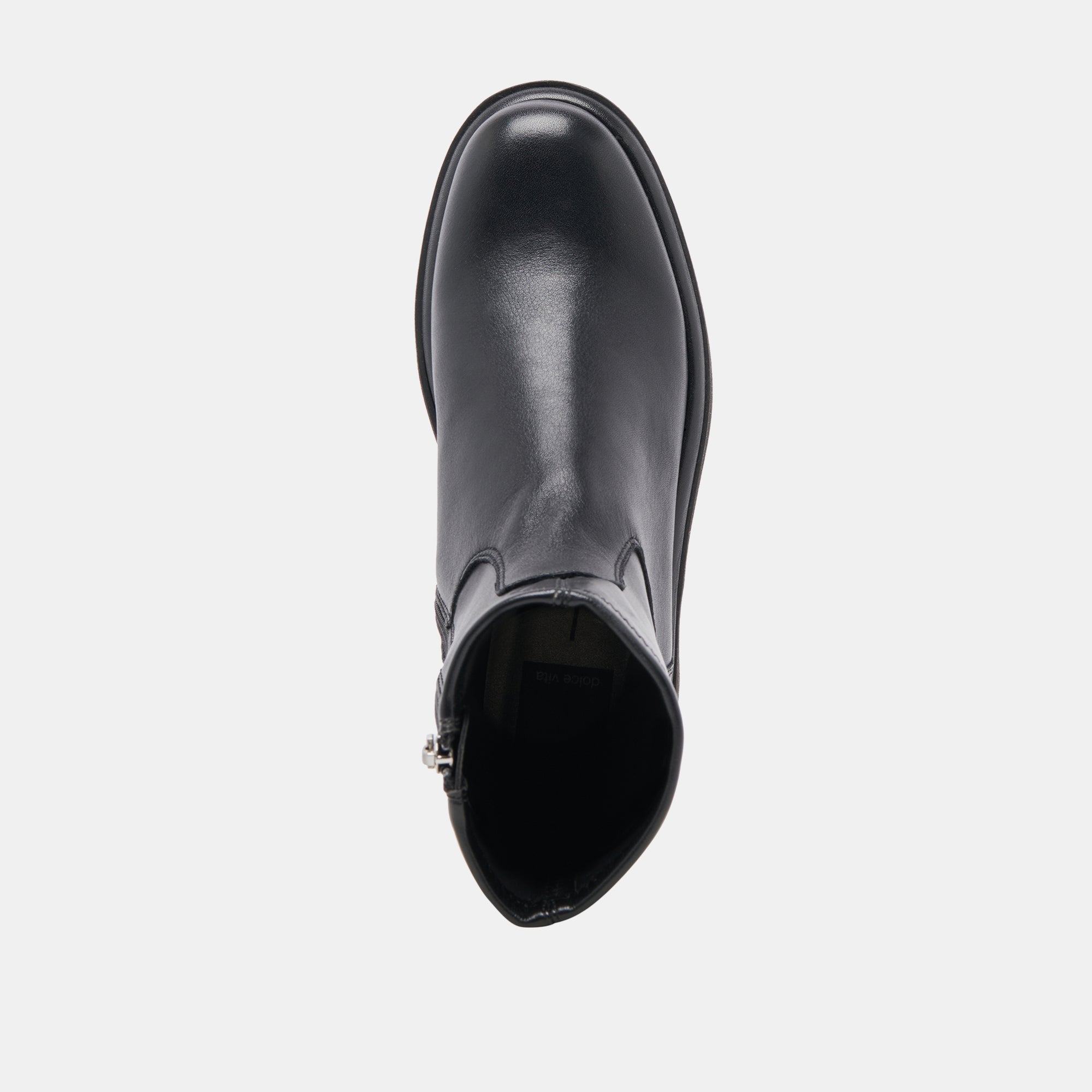 Simaya H2O Wide Black Leather Boots | Dolce Vita Women