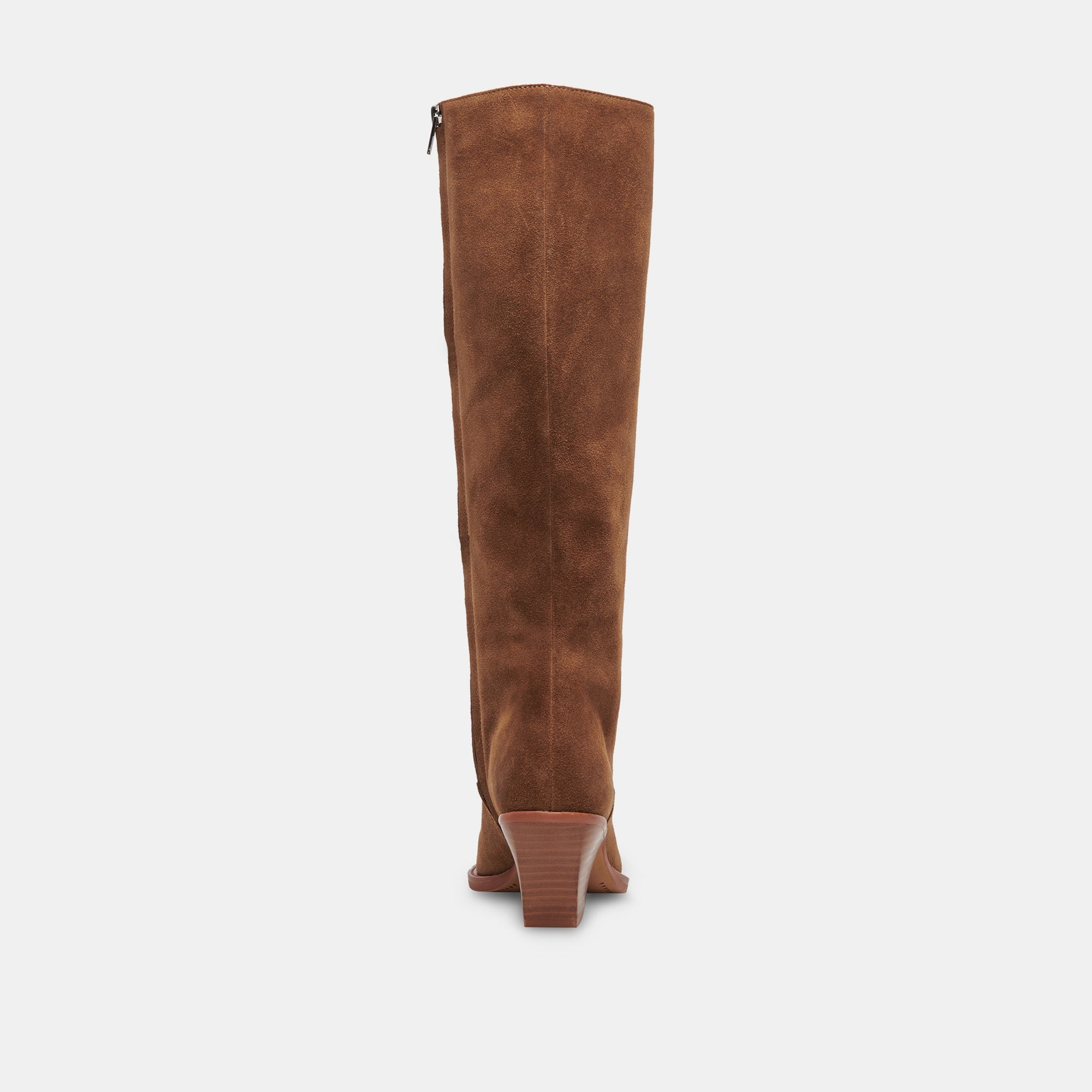 RAJ Wide Calf Boots Brown Suede | Women Dolce Vita